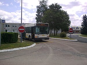 Le midibus Heuliez GX 117 no 8771 en 2009.