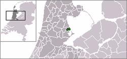 Location of Edam