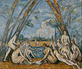 保羅·塞尚《浴者》，1900至1906年，現藏於費城藝術博物館