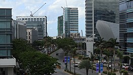 View of Iloilo Business Park in Mandurriao district