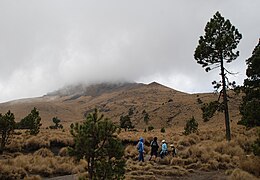 Matlalcueitl or Malinche volcano