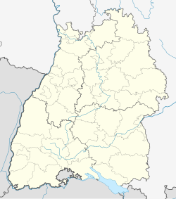 霍肯海姆 在巴登-符腾堡州的位置