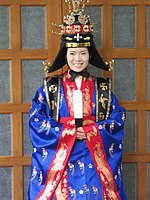 大韩帝国时期的天青翟衣