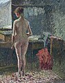 卡米耶·畢沙羅《室內的裸女》，1895年