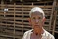 Femme khyang de Birmanie.