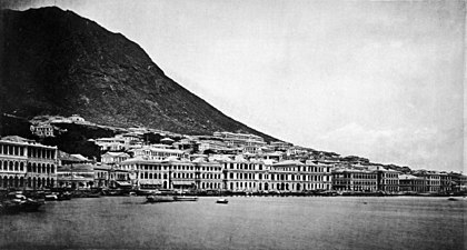 中環海旁，1870年代