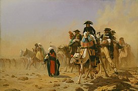 拿破仑与他的军队在埃及，约1867年
