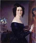 Portrait of Mathilda Rotkirch, 1848