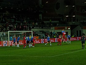愛沙尼亞與土耳其的比賽，於2008年10月15日