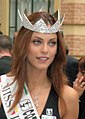 Photographie montrant Miss Italie 2008, Miriam Leone