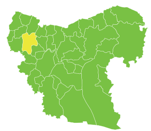 The administrative center of Afrin Subdistrict shown above is the city of Afrin.