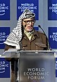 Yasser Arafat portant le keffieh.