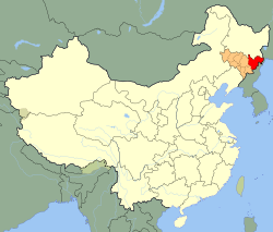 延邊朝鮮族自治州在吉林省的地理位置