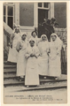 Infirmières civiles à Souvilly, près de Breteuil (Eure), 1914 ou 1915.