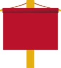 大摩拉维亚公国根據9世紀圖像重建的旗幟