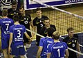 Image 2Team handshake at a Polish volleyball match