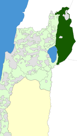 Location of Golan