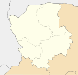 Berestechko is located in Volyn Oblast