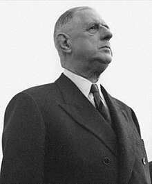photographie de De Gaulle en 1961