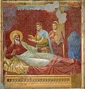 Isaac upon Esau's Return (fresco circa 1292–1294 by Giotto di Bondone)