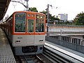 尼崎駅到着後の同列車は、急行梅田行きに変更（尼崎駅）
