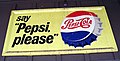 Une publicité de Pepsi des années 1950.