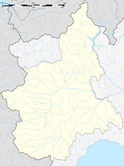 Brossasco is located in Piedmont