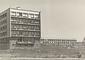 Le lycée Renoir à Limoges depuis le Boulevard Bel Air en 1968.