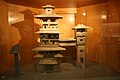 Terre cuite funéraire d'époque Han représentant une maquette de tours d'habitation reliées par un pont