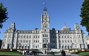 Hôtel du Parlement du Québec (Québec).