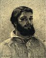 Autoportrait au fusain 1852