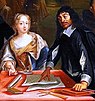 Christine de Suède et René Descartes.