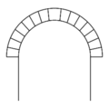 圓拱或半圓拱