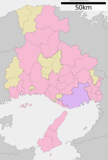 兵庫県行政区画図