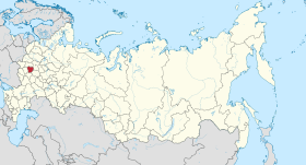 Localisation de Oblast de Toula