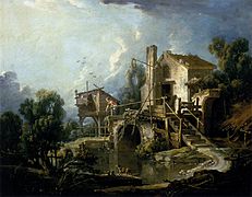 Moulin à Charenton de François Boucher, années 1750.