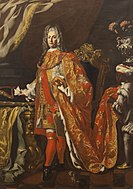 弗朗切斯科·索里梅納（英语：Francesco Solimena）的《塔爾西亞親王肖像》（Ritratto del principe di Tarsia），250 × 168cm，約作於1741年，1981年購入[63]