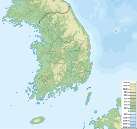 Naksan is located in South Korea