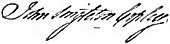 signature de John Singleton Copley