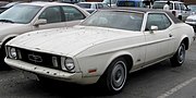 1973 Mustang hardtop with vinyl roof option