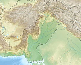 开伯尔山口在巴基斯坦的位置