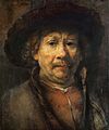 Rembrandt à 49 ans vers 1655