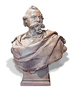 Buste d'Achille Bouïs, 1882 - Terre cuite