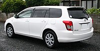Corolla Fielder (Japan; facelift)