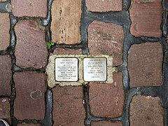 Stolperstein for Max and Olga Mayer in Heidelberg