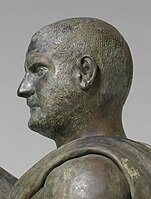 Profile of the Gallus statue