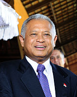 Purnomo Yusgiantoro president-secretary general of OPEC, former Indonesian Minister of Energy for three presidents, and former Minister of Defense in the Second United Indonesia Cabinet