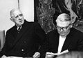 Charles de Gaulle et Ludwig Erhard (1965)
