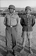 照片中左方人物為華爾特‧葛利科（Walther Gericke）；右方人物為霍斯特·崔比斯（Horst Trebes）