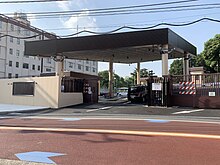 赤坂プレスセンター入口（2020年撮影）